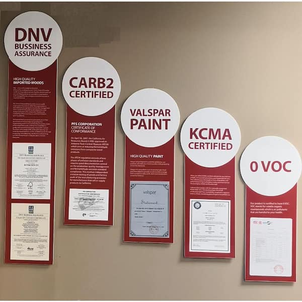 Shaker Ready to Assemble 12x36x12 in. Left Wall Open End Shelf with 2 Fixed-Shelves in Gray