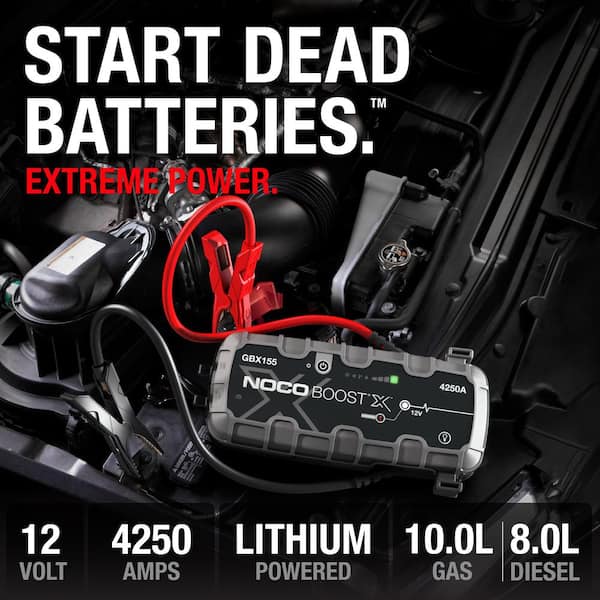 Boost X 12-Volt 4250 Amp Lithium Jump Starter