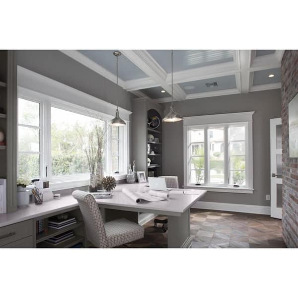 Fresnel Lens Collection 12 in. 1-Light Brushed Nickel Coastal Pendant Kitchen Light with  Fresnel Glass