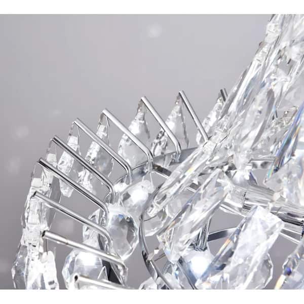 Cheyenne 6 -Light Unique/Statement Empire Chandelier with Crystal Accents