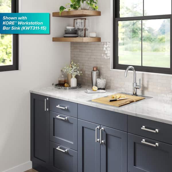 Oletto Single-Handle Kitchen Bar Faucet in Chrome