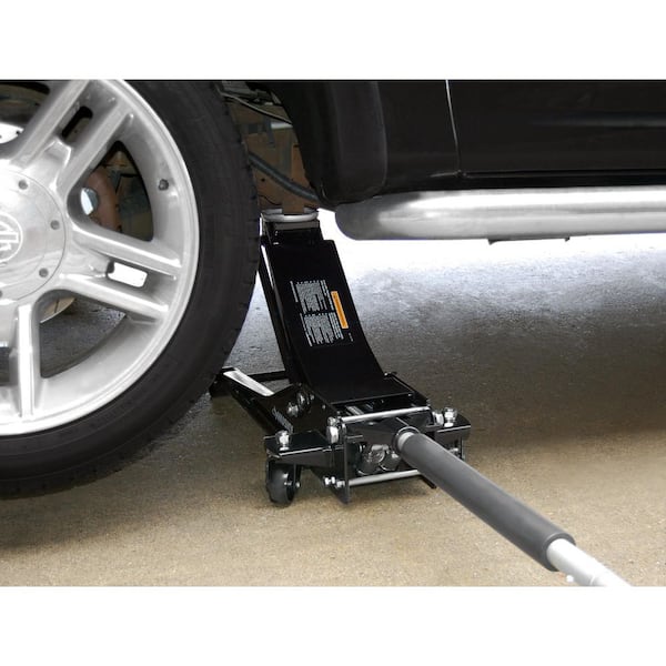 3-Ton Low Profile Car Jack with Quick Lift and Jack Stands