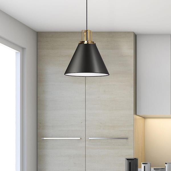 Sonus 1-Light Aged Brass Pendant