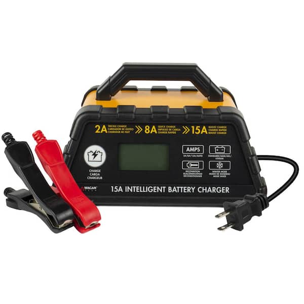 12-Volt 15 Amp 6-Stage Lithium-Capable Battery Charger