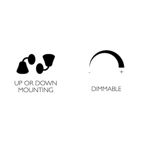 Millbridge 1-Light Satin Nickel Wall Sconce