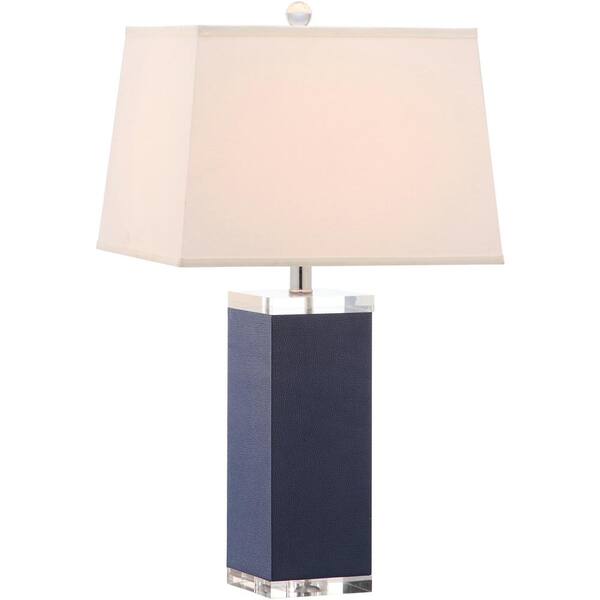 Deco 27 in. Navy Table Lamp