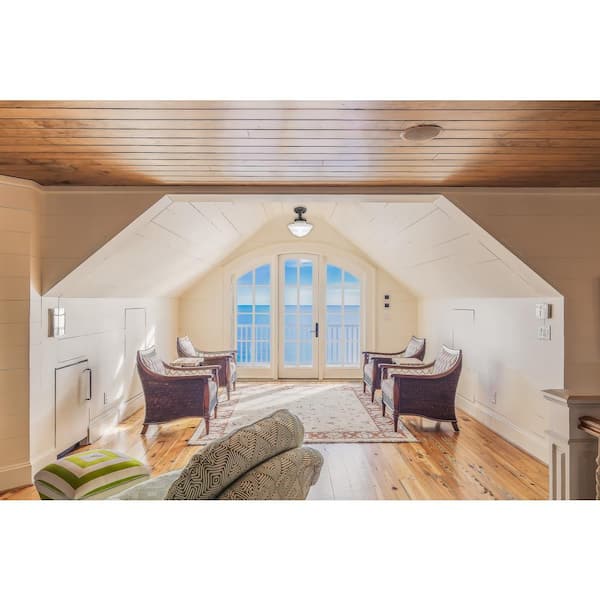 Schoolhouse Oil Rubbed Bronze Ceiling Mount Light