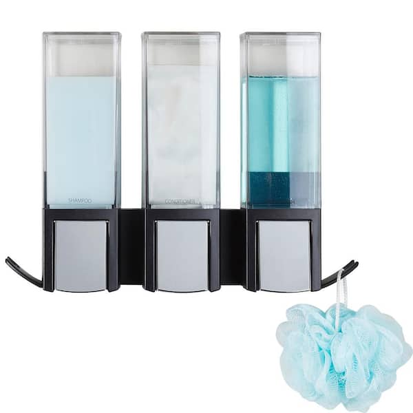 Clever Triple Dispenser in Black