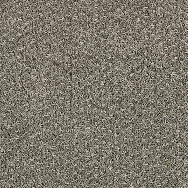 Katama II  - Grey Flannel - Gray 30.7 oz. Triexta Pattern Installed Carpet