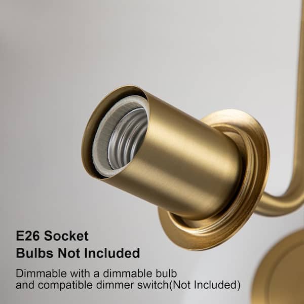 Lueck 22 in. 3-Light Modern Sputnik Globe Semi Flush Mount