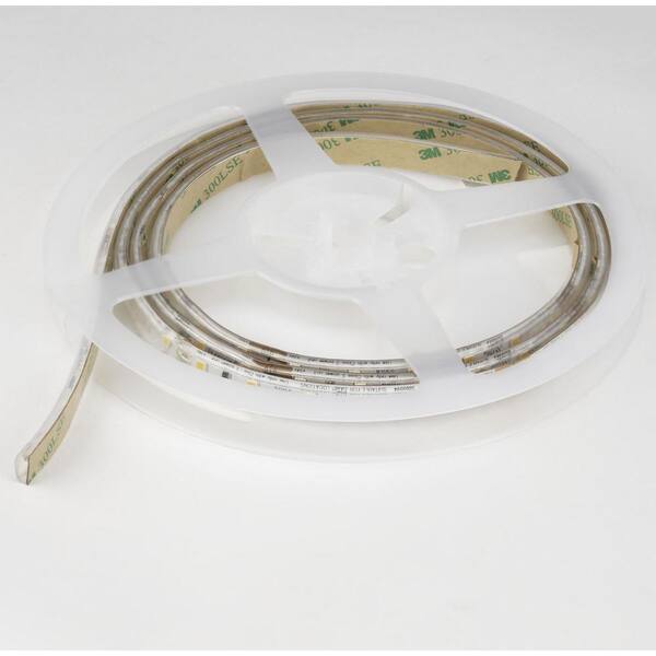 Hide-a-Lite LED Tape 5 ft. LED Silicone Tape Under Cabinet Reel 2700K, Field Cuttable Every 4 in.