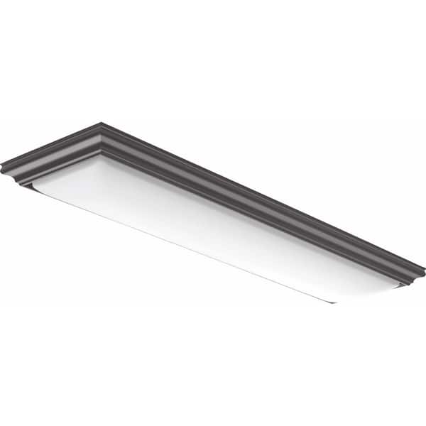 Vanderlyn 4 ft. Brown LED Flush Mount