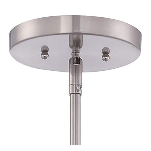 Parsons Studio 1-Light Brushed Nickel Mini Pendant