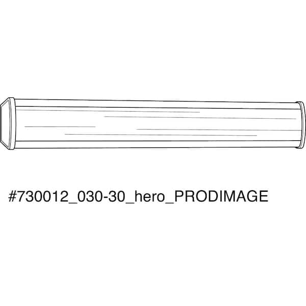 4 ft. LED Wrap Light Semi-Flush Mount