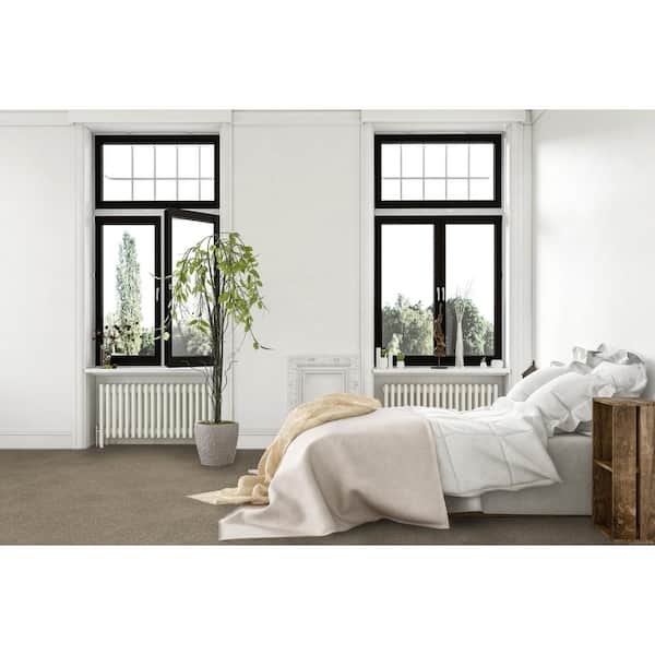 Brightstone II - Prize - Beige 55 oz. SD Polyester Texture Installed Carpet