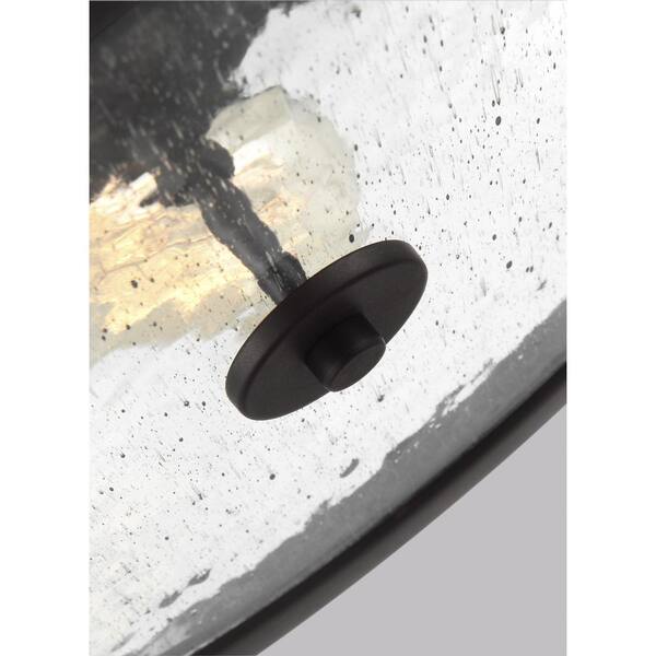 Harrow 2-Light Oil Rubbed Bronze Semi-Flush Mount