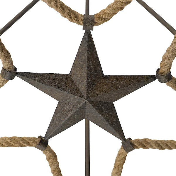 Stokes 10-Light Dark Rust Wagon Wheel Chandelier