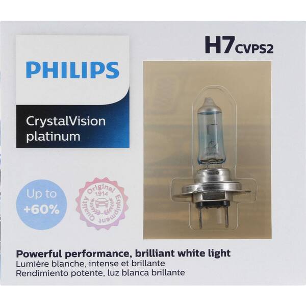 CrystalVision Platinum H7 Headlight/Fog Light (2-Pack)