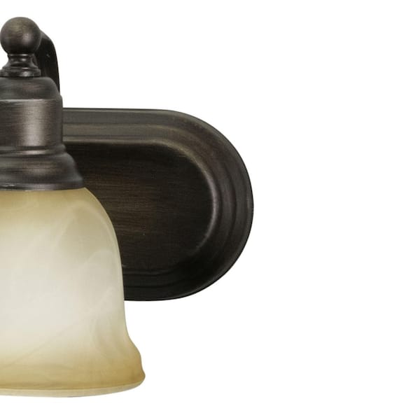 LaSalle 48 in. W 6 Light Bronze Bathroom Vanity Light Fixture