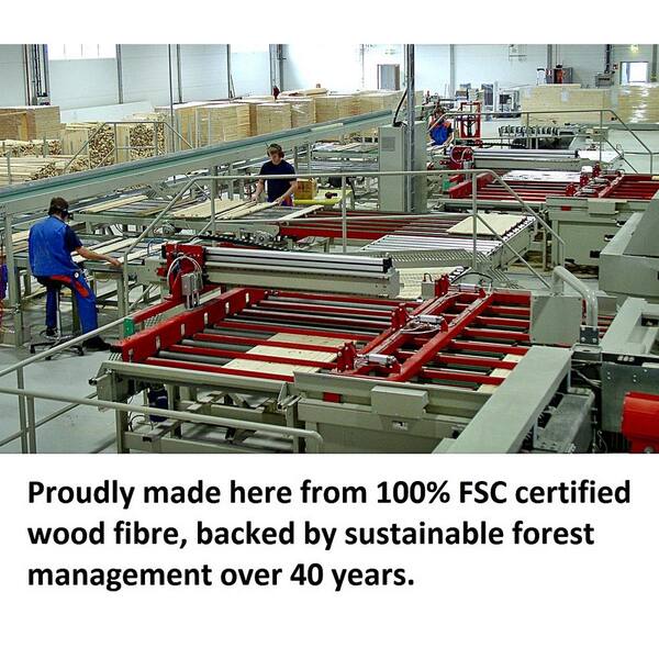 1 in. x 24 in. x 30 in. Allwood Pine Project Panel Table Island Top