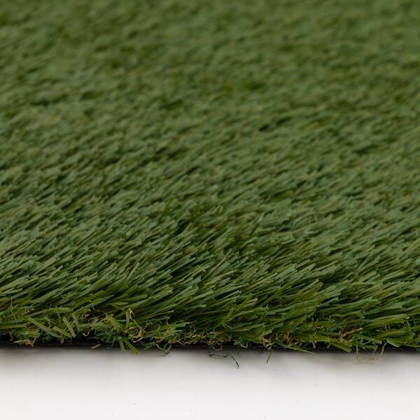 62 oz. 15 ft. Wide x Cut to Length Dark Field Olive Artificial Grass