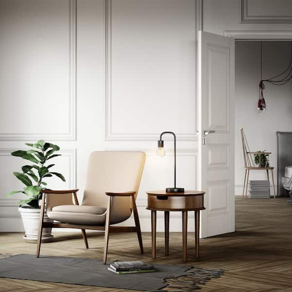 Holden 18 in. Black Table Lamp