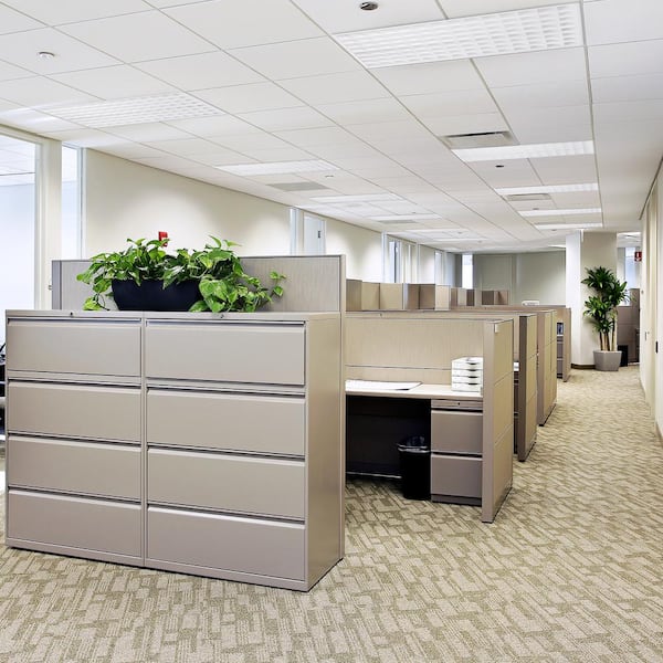 2 ft. x 4 ft. 5000 Lumens Integrated LED White Honeycomb Backlit Recessed Panel Light 4000K