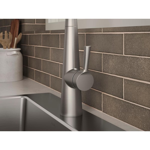 Cursiva Stainless Steel 27 in. Single Bowl Top-Mount/Undermount Kitchen Sink with Faucet