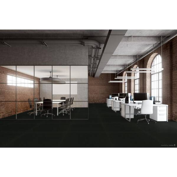 Fenney Ashbee Residential/Commercial 24 in. x 24 in. Glue-Down Carpet Tile (18 Tiles/Case) (72 sq. ft.)