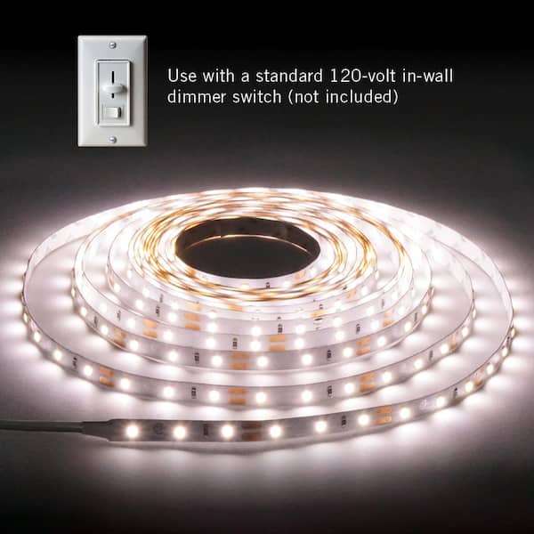 RibbonFlex Home 16 ft. AC Dimmable LED Tape Light Kit