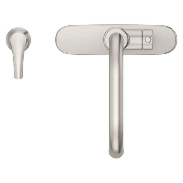 Zanna Pull Down Sprayer Kitchen Faucet with Deckplate and Soap Dispenser in Spot Defense Stainless Steel