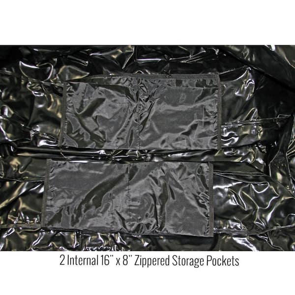 48 in. Waterproof Hitch Cargo Carrier Rack Bag with Expandable Height