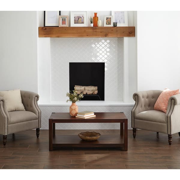 Glenwood Cherry 7 in. x 20 in. Ceramic Floor and Wall Tile (10.89 sq. ft. / case)