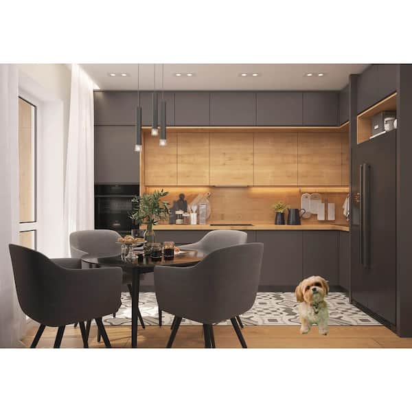 LED Bar Light Plug-In/Hardwire 20 in. Bronze Under Cabinet Light with Dimming Button