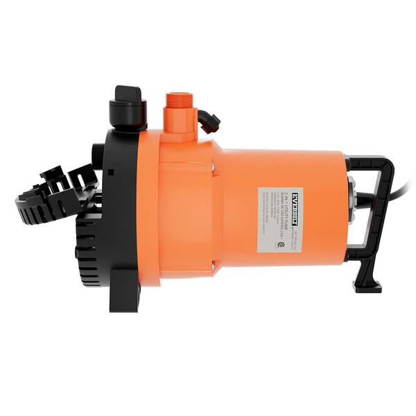 1/4 HP 2-in-1 Utility Pump