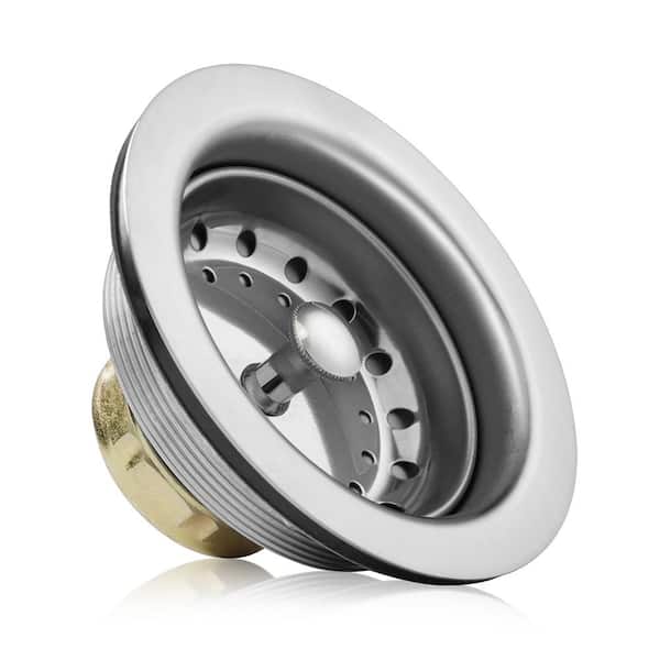 39 in. Freestanding Stainless Steel 1-Compartment Commercial Kitchen Sink with Left Drainboard