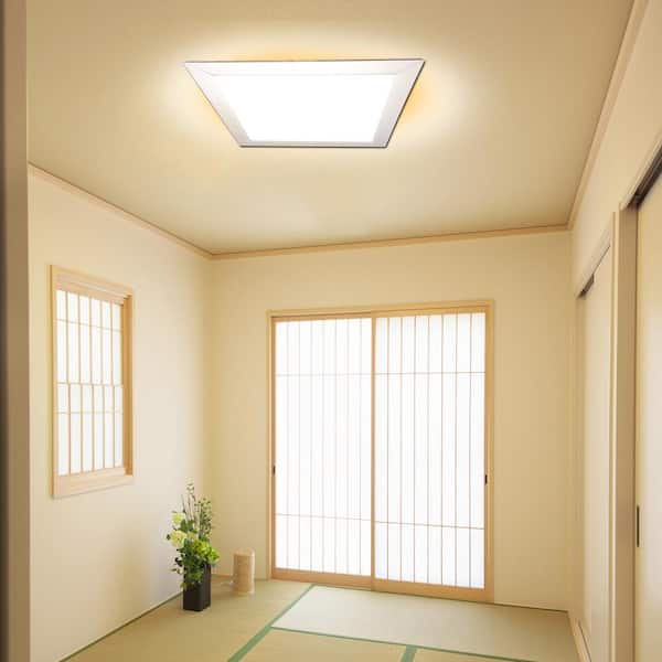 12 in. White LED Flush Mount