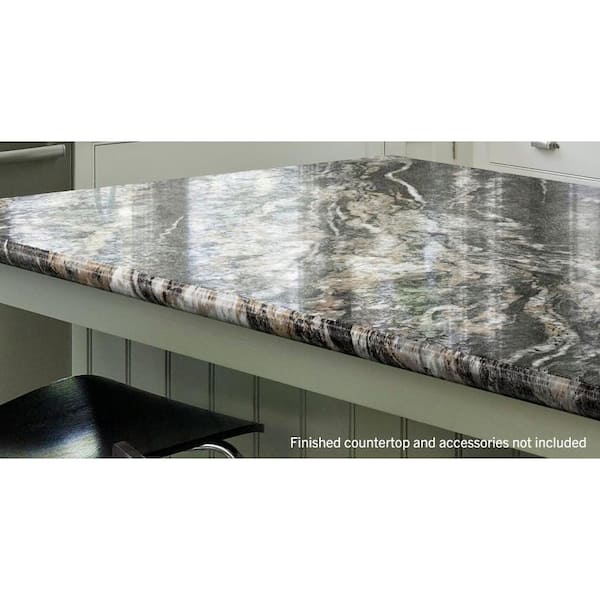 5 ft. x 12 ft. Laminate Sheet in Magnata with HD Mirage Finish