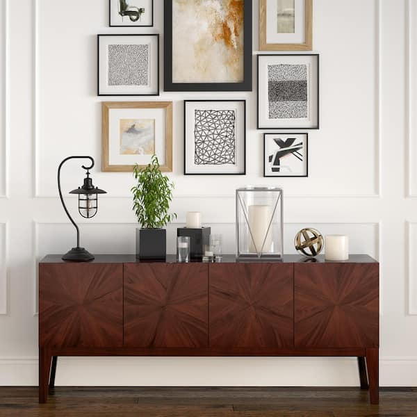 Bay 22 in. Blackened Bronze Nautical Lantern Lamp