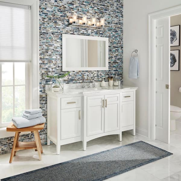 Night Sky Interlocking 11.81 in. x 11.81 in. x 8mm Glass Mesh-Mounted Mosaic Tile (9.7 sq. ft. / case)