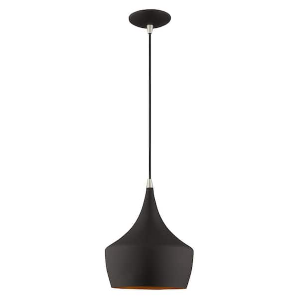 Goodwin 1 Light Black Mini Pendant