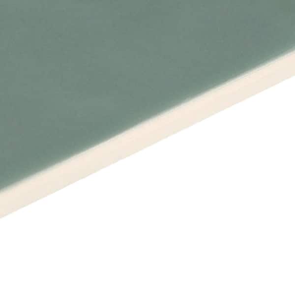 LuxeCraft Chronos 4-1/4 in. x 12-7/8 in. Glazed Ceramic Undulated Wall Tile (10.64 sq. ft./Case)