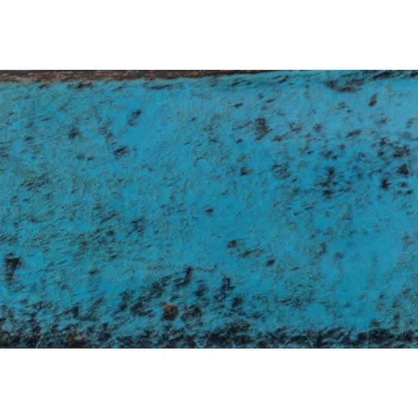 Moze Blue 3 in. x 12 in. 9 mm Ceramic Wall Tile (22-piece 5.38 sq. ft./ Box)