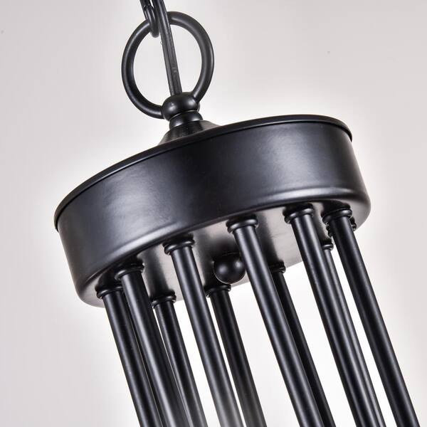Boise 12 -Light Candle Style Classic Chandelier with Wrought Iron Accents