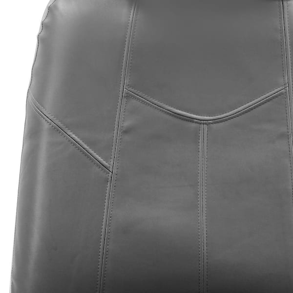 PU Leather 47 in. x 23 in. x 1 in. Rome Full Set Seat Covers