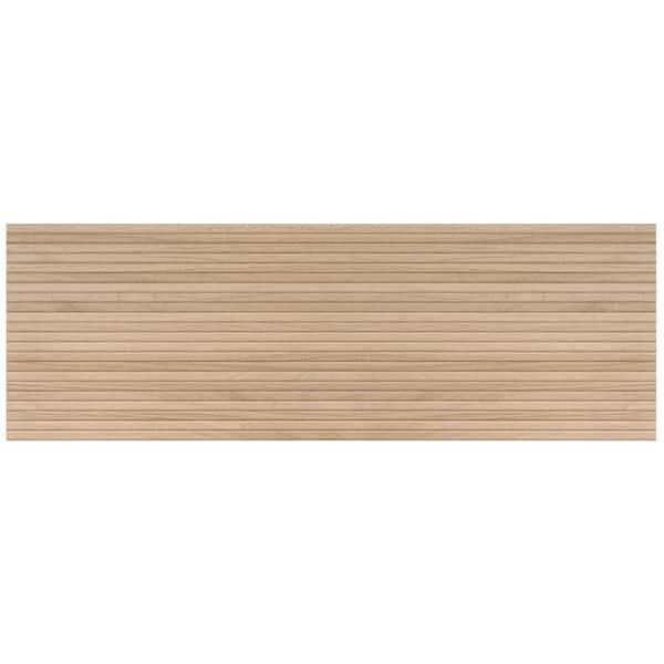 UrbanSlat Natural 16 in. x 48 in. Matte Ceramic Wall Tile (15.51 sq. ft./Case)