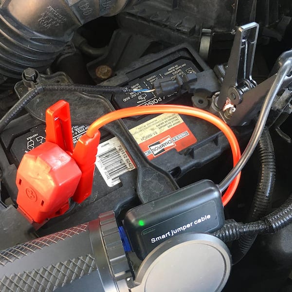 8000 Lumen Rechargeable Flashlight with 10000 mAH Jump Starter and Power Bank