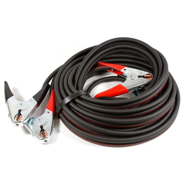 20 ft. 4-Gauge Twin Cable Heavy Duty Battery Jumper Cables