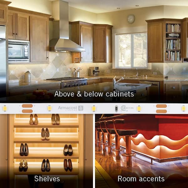 32.8 ft. LED Tape Light 30 LEDs/m Soft Bright White (3000K)