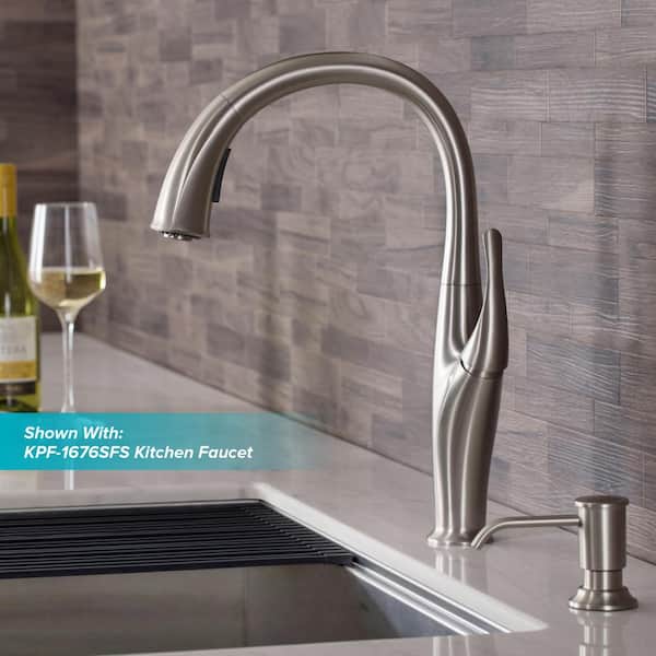 Kitchen Soap Dispenser in Spot Free Stainless Steel